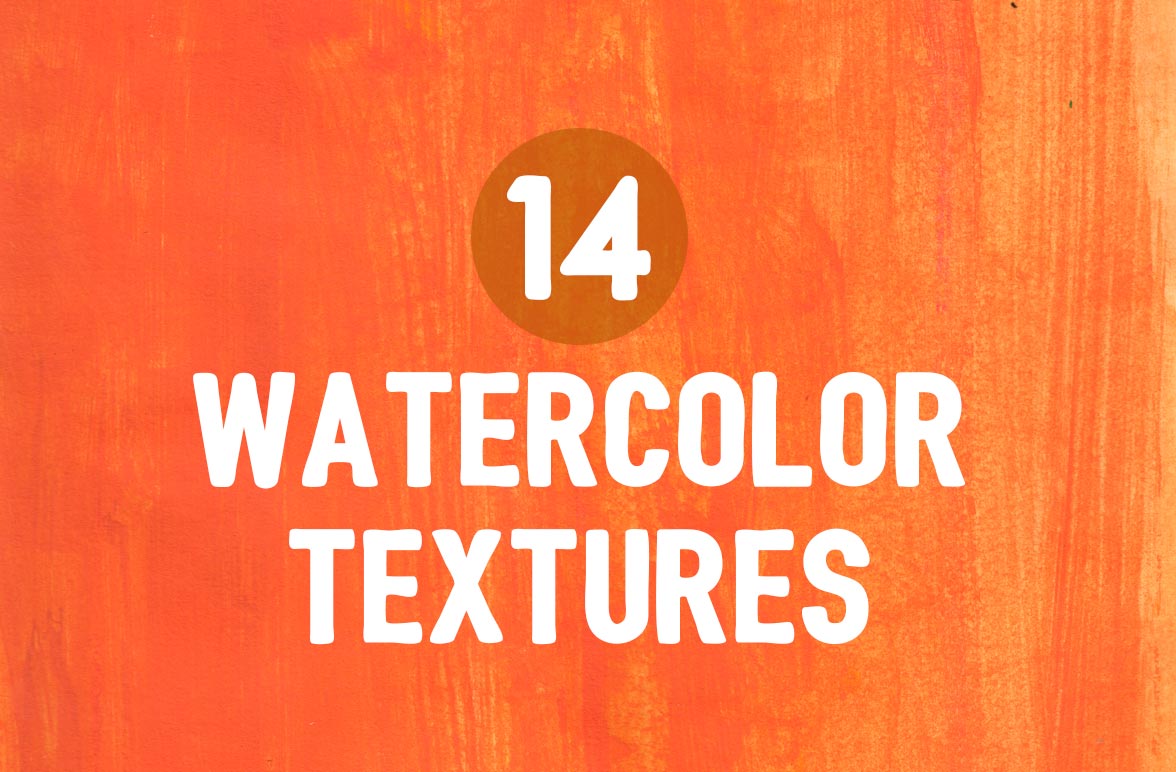 14 Watercolor Textures for Crafters