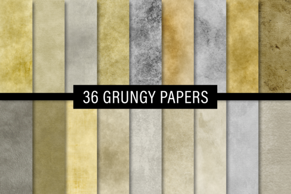 Grungy Papers: Textures for Digital Sellers