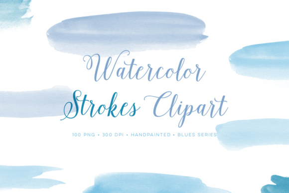 Handpainted Watercolor Graphics Blue Review