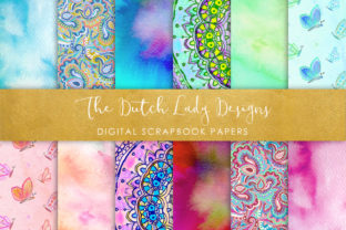 Holistic Psychedelic Watercolor Pattern Review