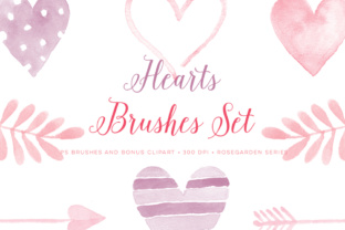 Photoshop Brushes Watercolor Hearts Review