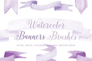 Photoshop Watercolor Banner Brushes Review