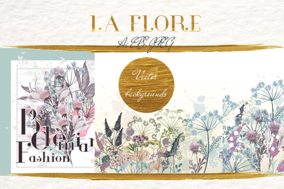 Rustic Watercolor Floral Backgrounds Review