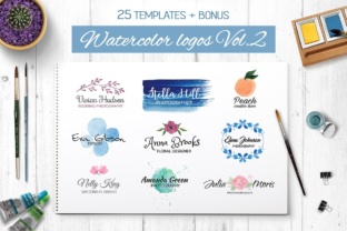 Watercolor Logo Templates V.2 Review