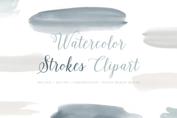 Watercolor Strokes Painted Clipart: A Designer Review